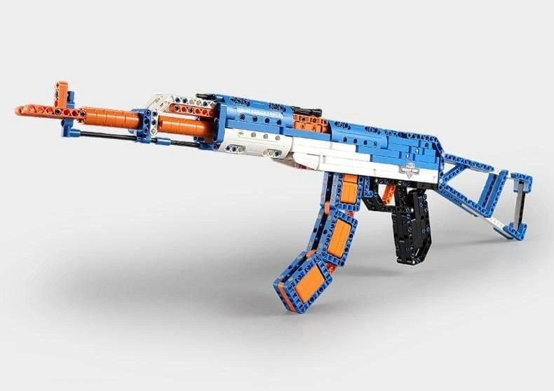 Build Your Own Legendary AK-47 Block Gun – Ultimate Collector's Edition!